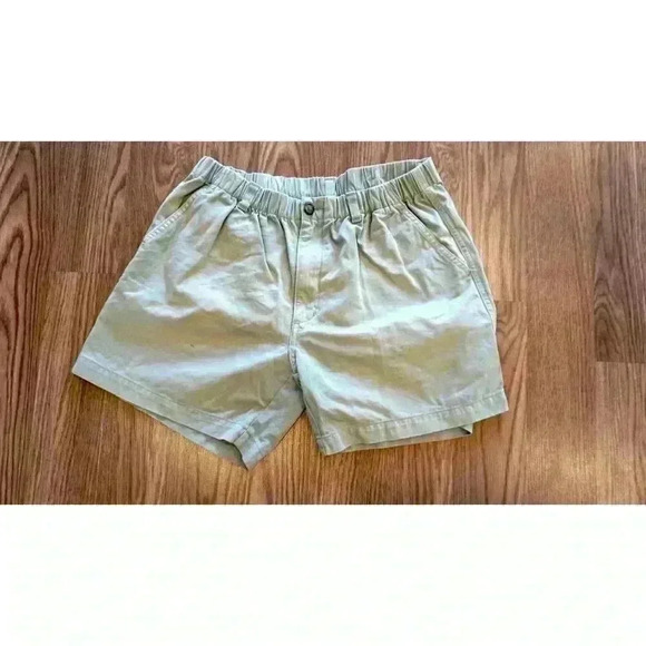 VINTAGE 1946 Snappers Elastic Waist Men's 5.5 Inch Stretch Shorts In Sage, Size - Picture 3 of 13